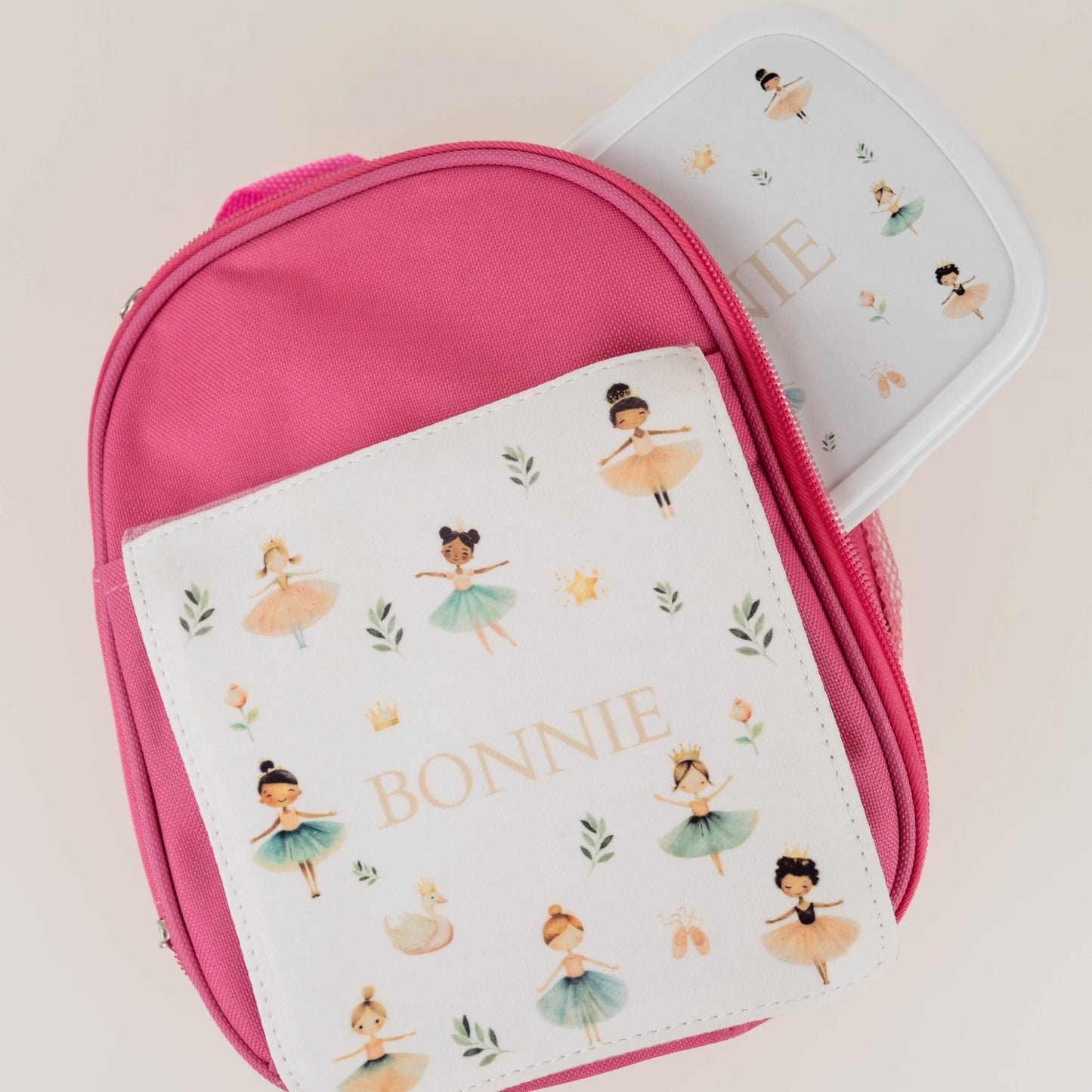 Children’s Personalised Lunch Bag and Box - Dinosaur Design