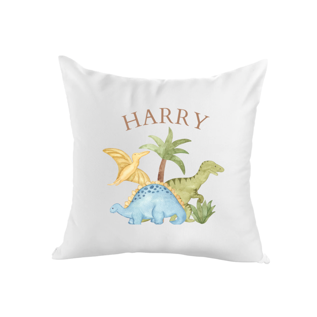 Personalised Cushion - Dinosaurs