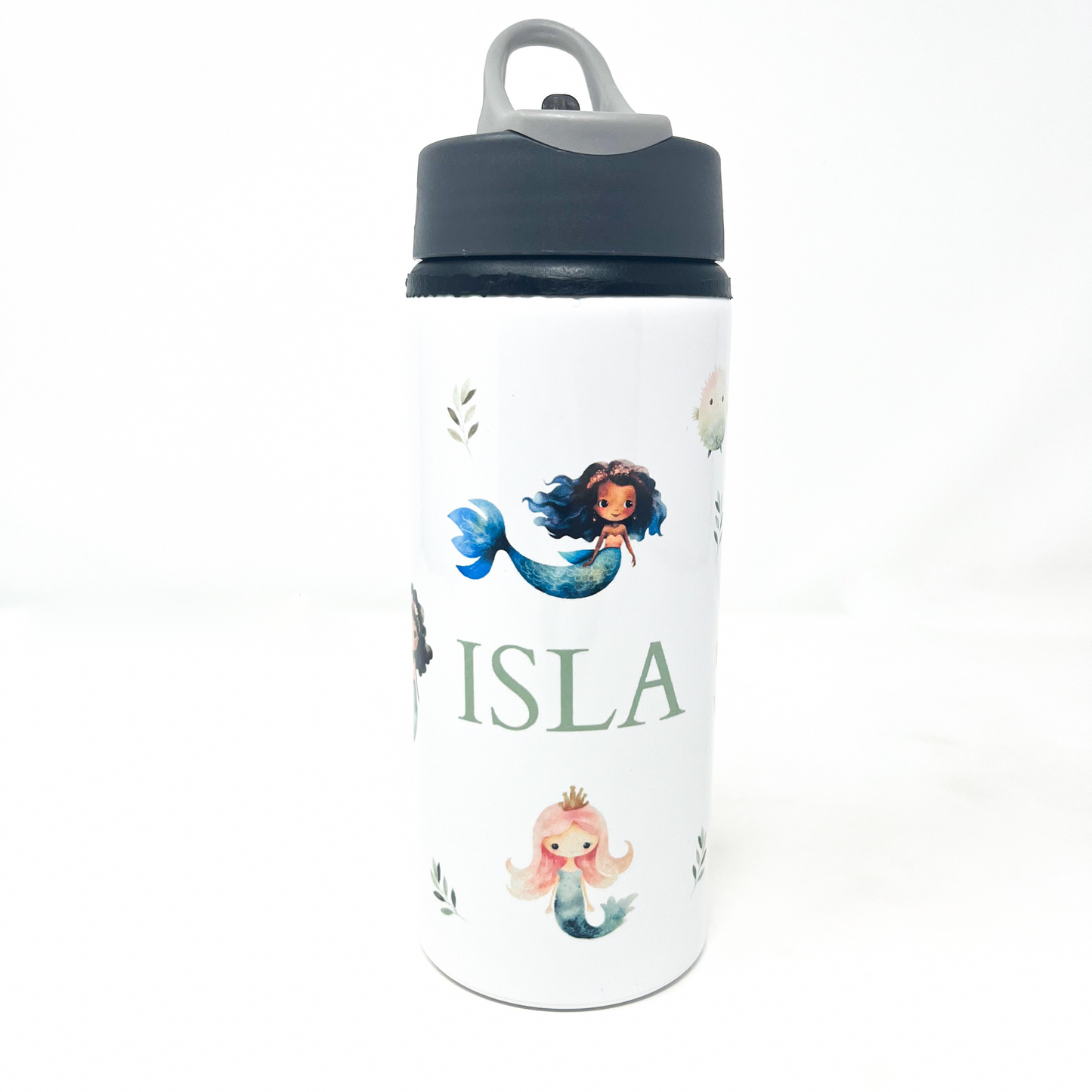 Children’s Personalised Drinks Bottle - Mermaid Design
