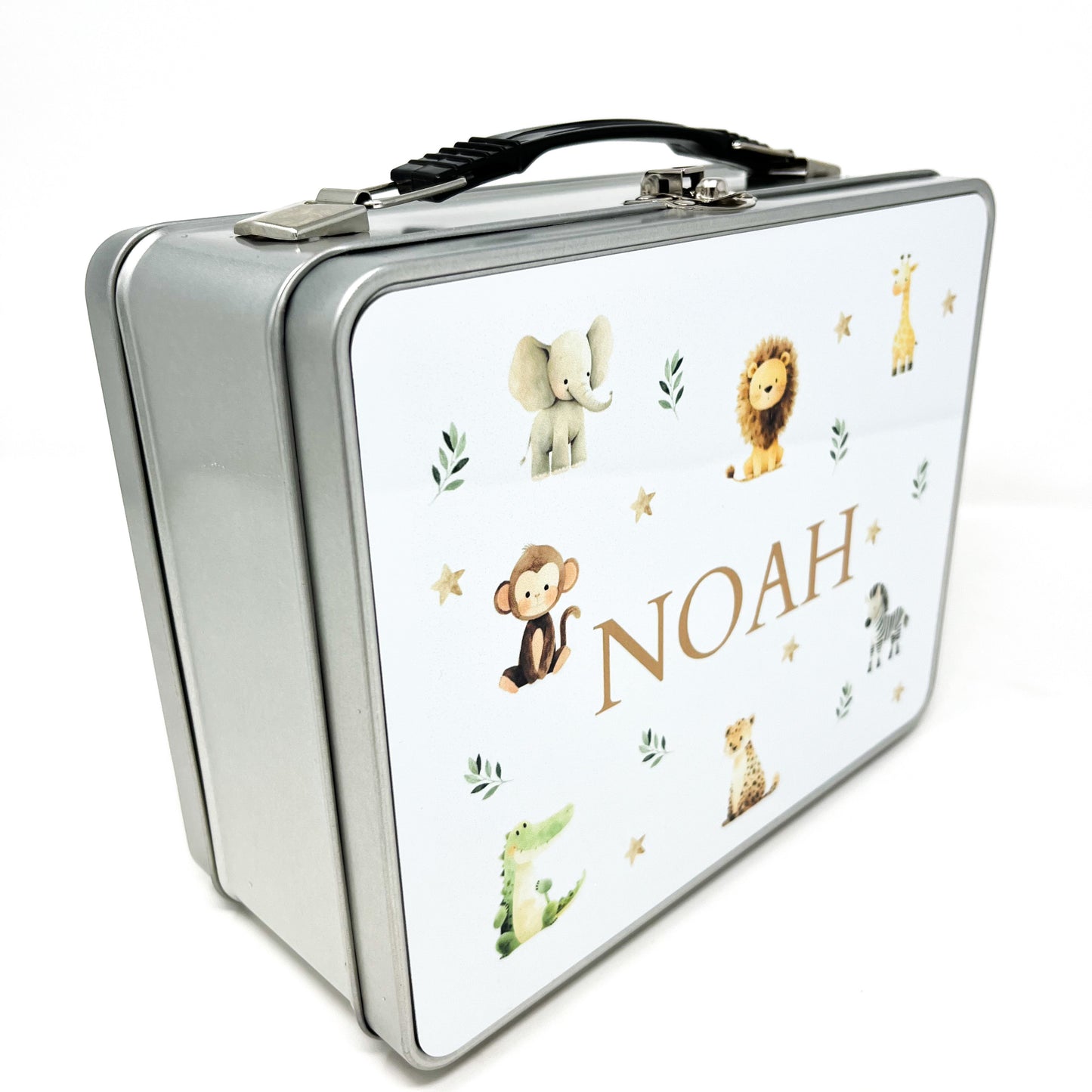 Children’s Personalised Storage Carry Case - Safari Design