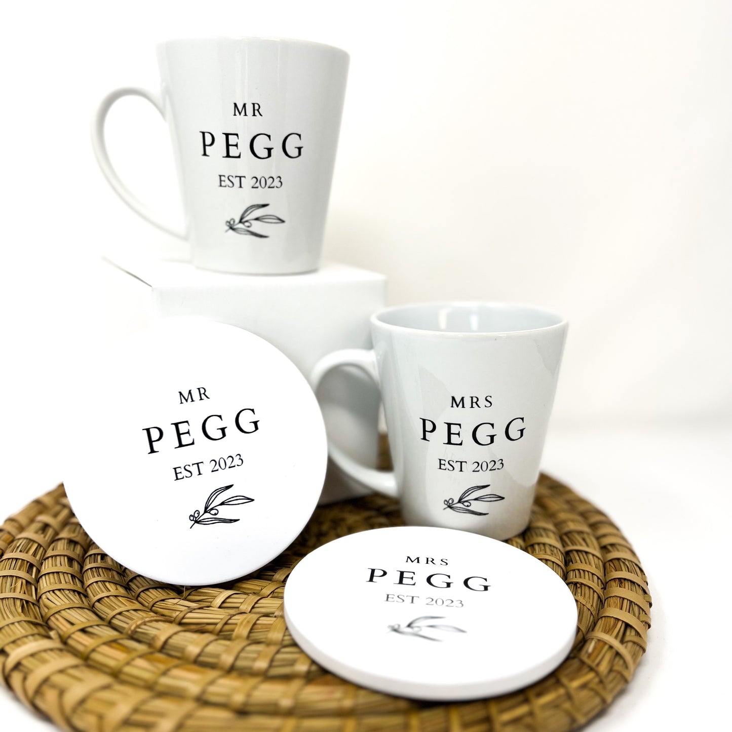 Married Couple Personalised Ceramic Mug