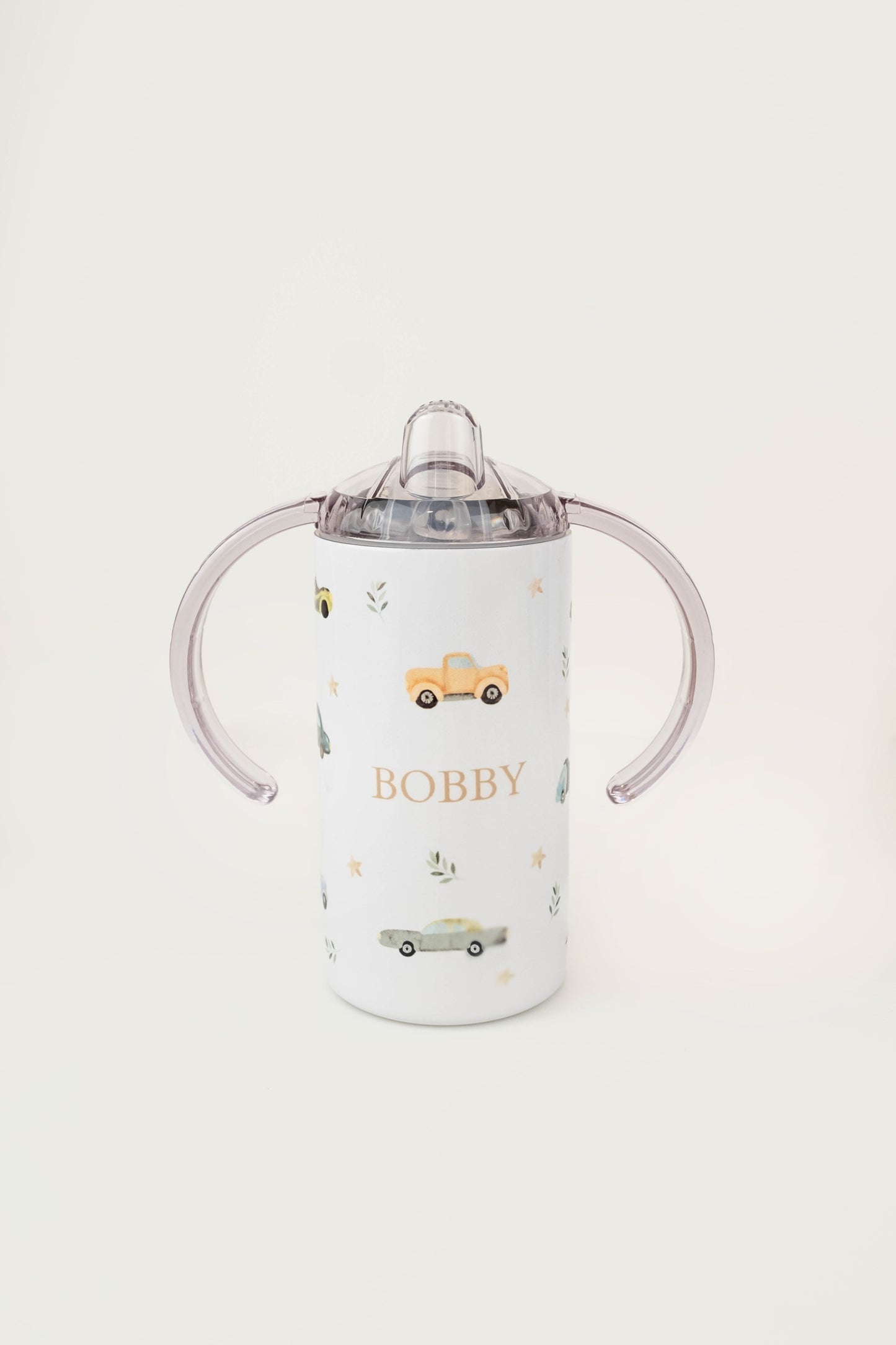 Children’s Personalised Sippy cup for Toddlers- Heart Design