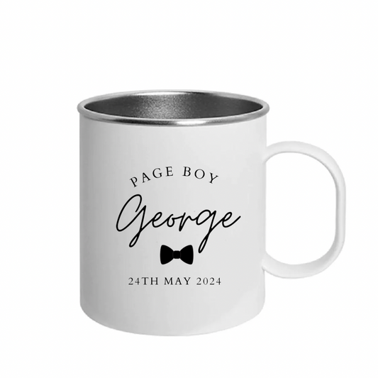 Personalised Page Boy Mug